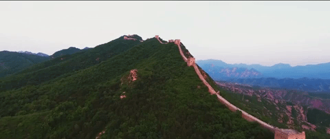 Great Wall of China ani