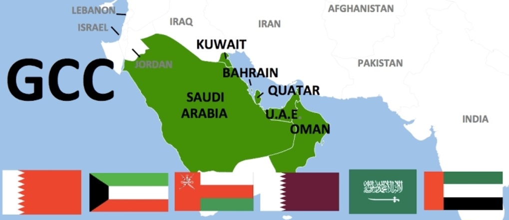 GCC map