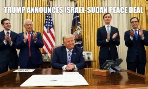 Trump announces Israel-Sudan peace deal ani