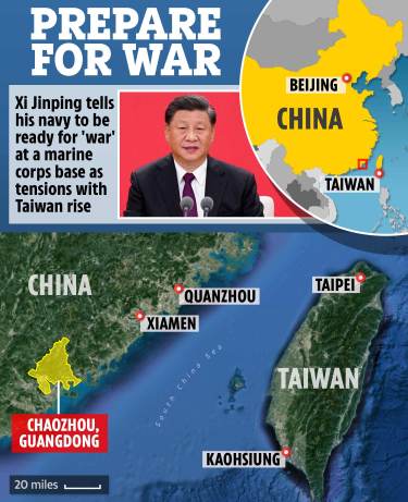 China’s Xi installed a war cabinet