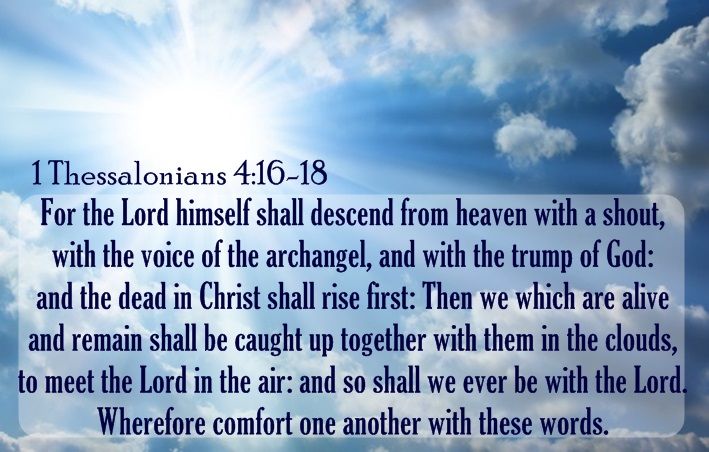 Thessalonians 4-16-18