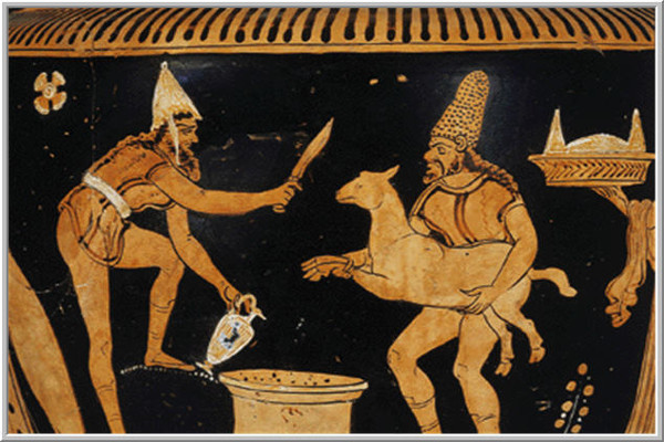 animal sacrifice date back to ancient Mesopotamia