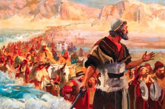 Joshua led a new generation across the Jordan and into the Promised Land